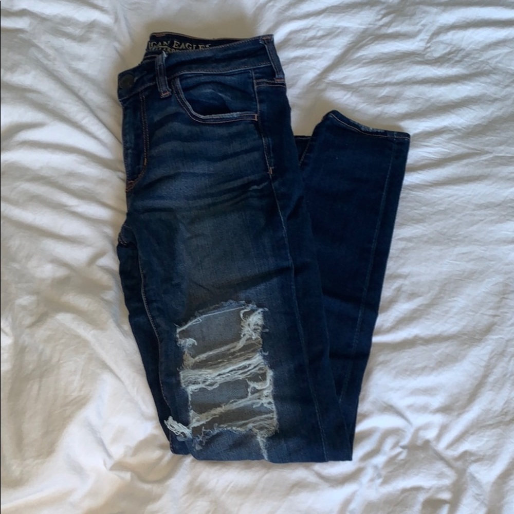 American eagle super stretch skinny jeans